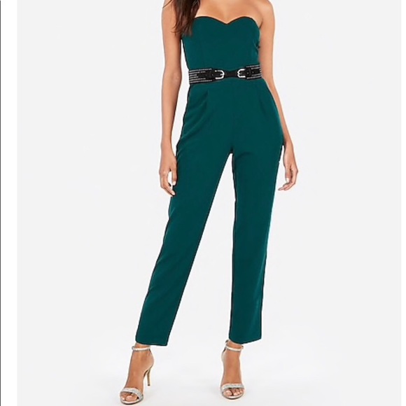 express jumpsuit green